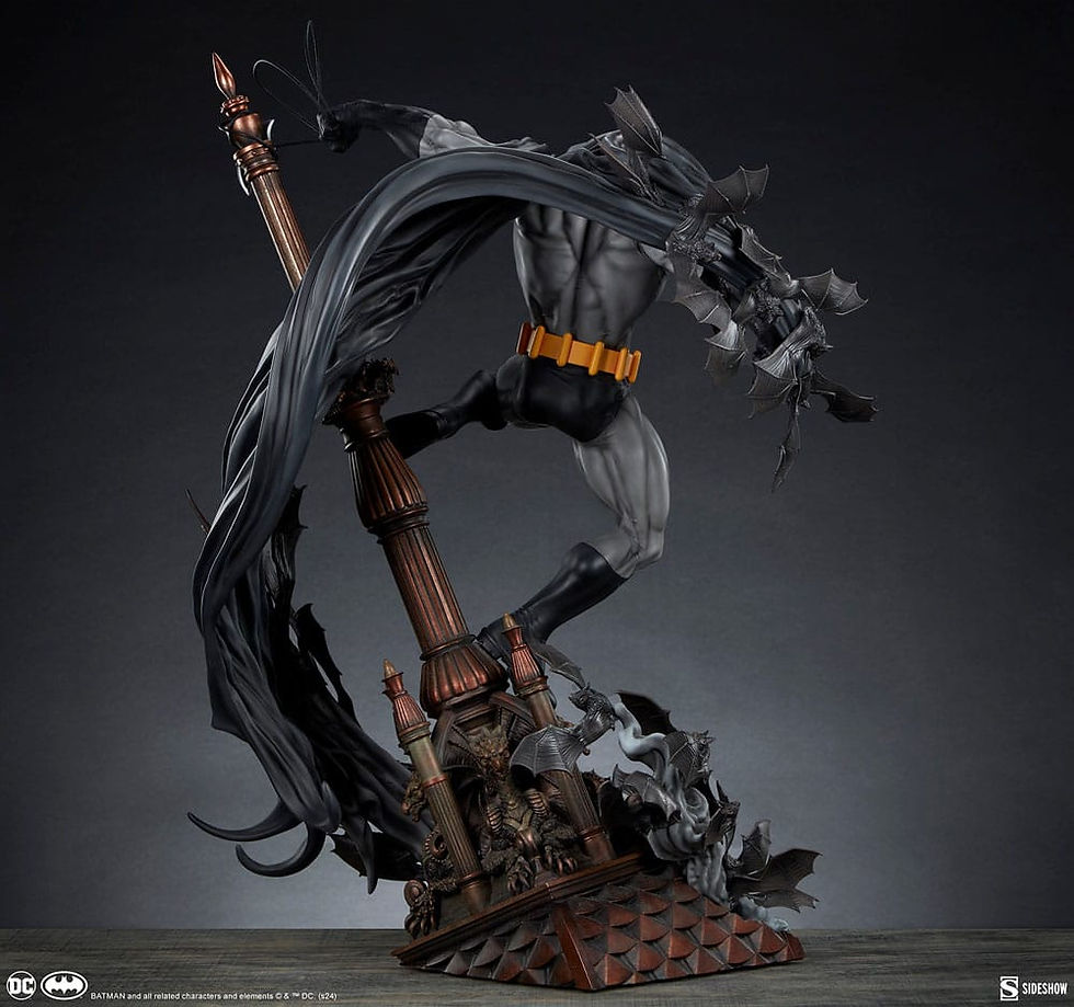 Miniatura: Batman (Black Variant) DC Comics Premium Format Statue Sideshow Exclusive