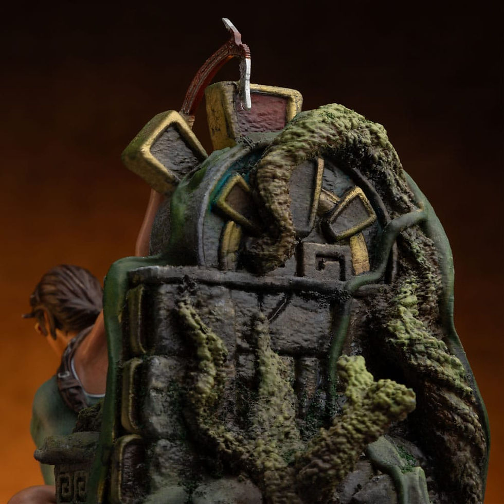 Miniatura: Tomb Raider Deluxe Art Scale Statue 1/10 Lara Croft Iron Studios