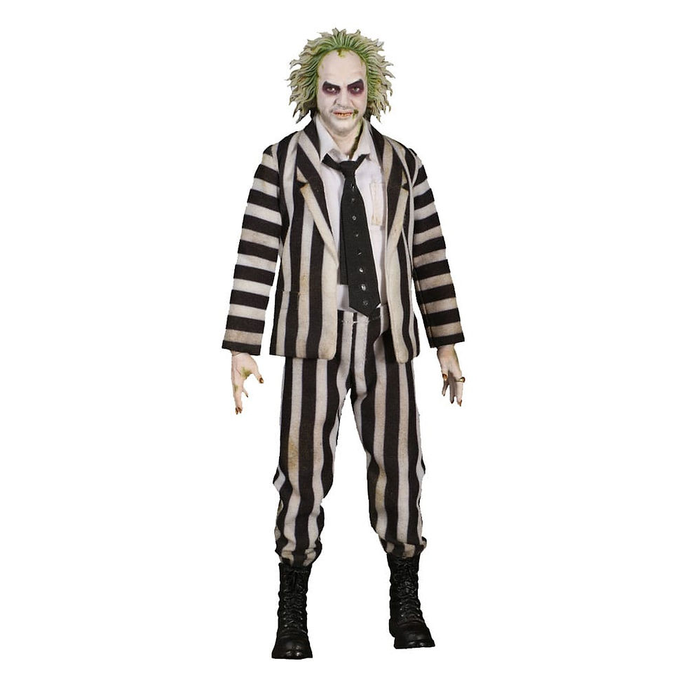 Miniatura: Beetlejuice Action Figure 1/12 Beetlejuice Deluxe Edition 18 cm