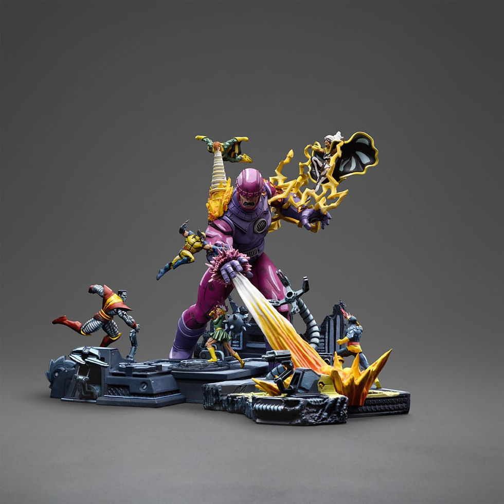 Miniatura: Marvel Demi Art Scale Statue 1/20 X-Men Danger Room Dio A Comics Color Variant