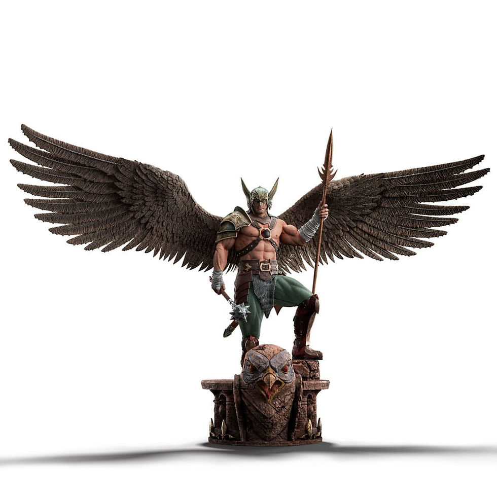 Miniatura: DC Comics Art Scale Statue 1/10 Hawkman 10th Anniversary Iron Studios