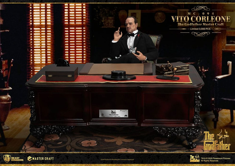 Miniatura: The Godfather Master Craft Statue Vito Corleone Beast Kingdom