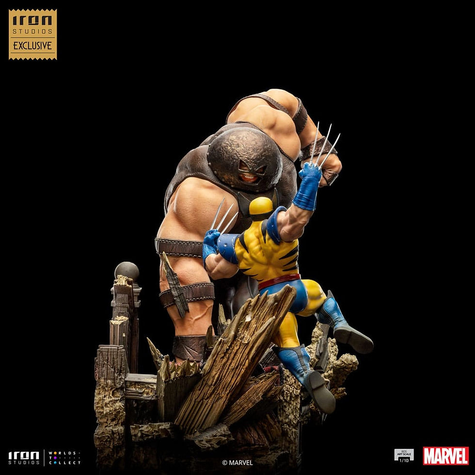 Miniatura: Wolverine vs Juggernaut Marvel BDS Art Scale Statue 1/10 Exclusive Iron Studios