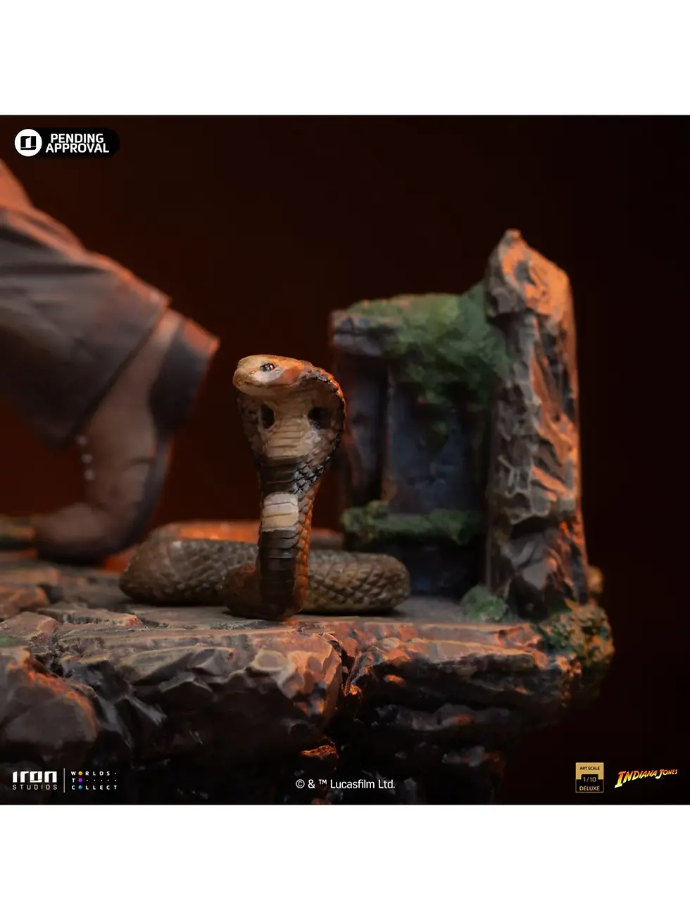 Miniatura: Indiana Jones Deluxe Art Scale 1/10 Statue - Iron Studios