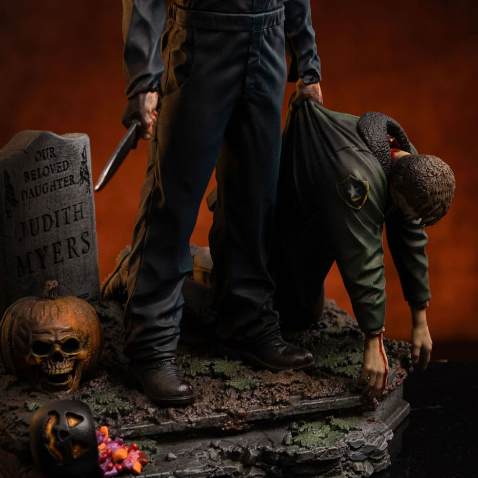 Miniatura: Halloween Deluxe Art Scale Statue 1/10 Michael Myers Iron Studios