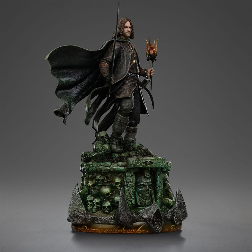 Miniatura: The Lord of the Rings Art Scale Statue 1/10 Aragorn Unleashed Iron Studios