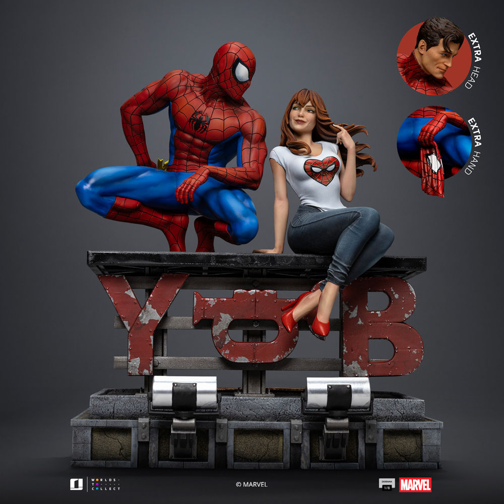 Spider-Man and Mary Jane Diorama Art Scale Statue 1/6 Iron Studios