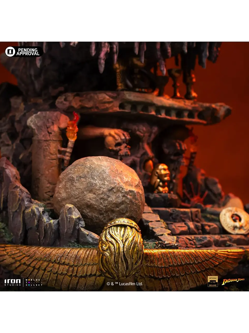 Miniatura: Indiana Jones Deluxe Art Scale 1/10 Statue - Iron Studios