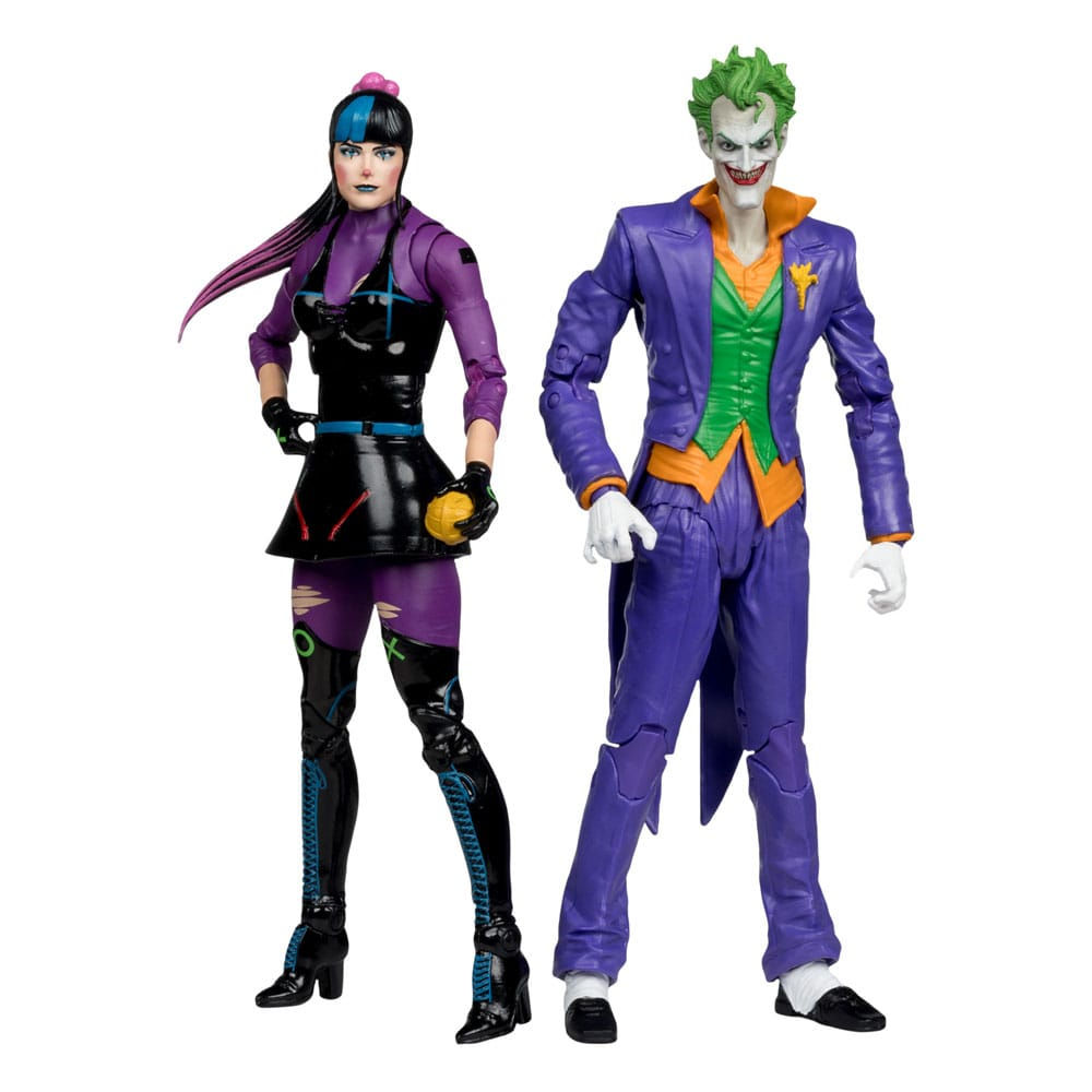 DC Multiverse Action Figures Pack of 2 The Joker & Punchline