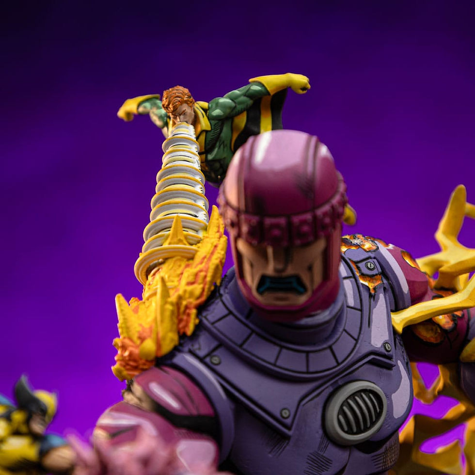 Miniatura: Marvel Demi Art Scale Statue 1/20 X-Men Danger Room Dio A Comics Color Variant