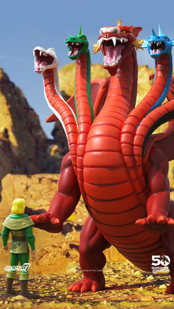Miniatura: Dungeons & Dragons Ultimates Action Figure Tiamat Super7