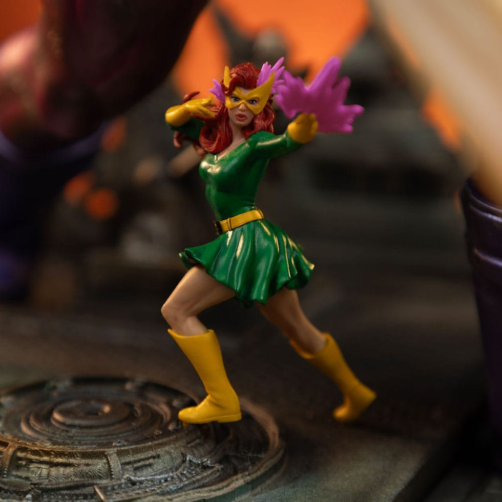 Miniatura: Marvel Demi Art Scale Statue 1/20 X-Men Danger Room Diorama A Iron Studios