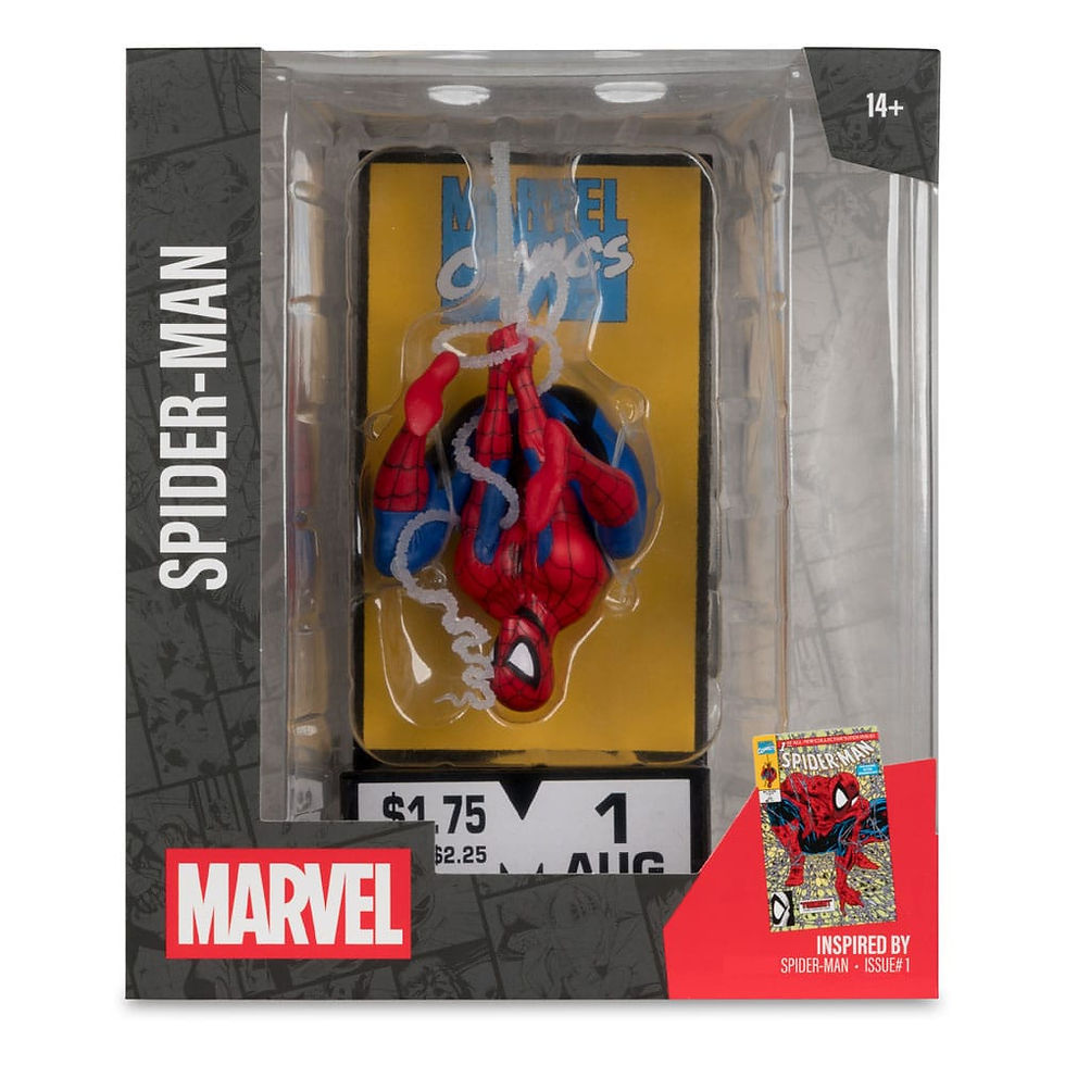 Miniatura: Spider-Man #1 (Corner Box) Marvel Collection PVC Statue 1/10 McFarlane Toys