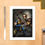 Miniatura: Marvel Art Print Wolverine vs Sabretooth 41 x 61 cm Sideshow Collectibles