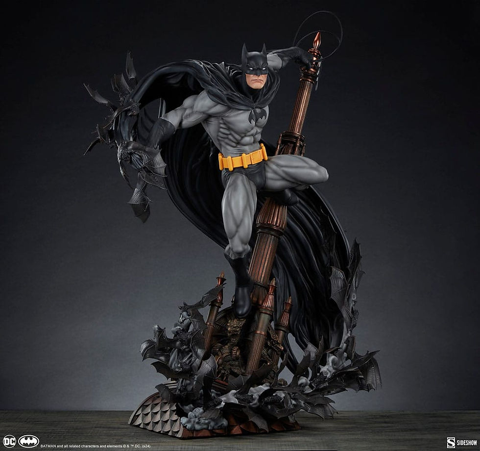Miniatura: Batman (Black Variant) DC Comics Premium Format Statue Sideshow Exclusive