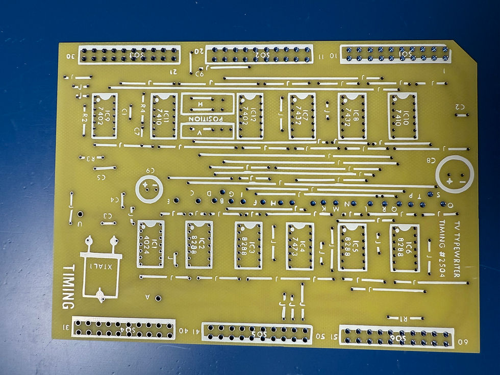 Thumbnail: Don Lancaster's TV Typewriter PCB Set