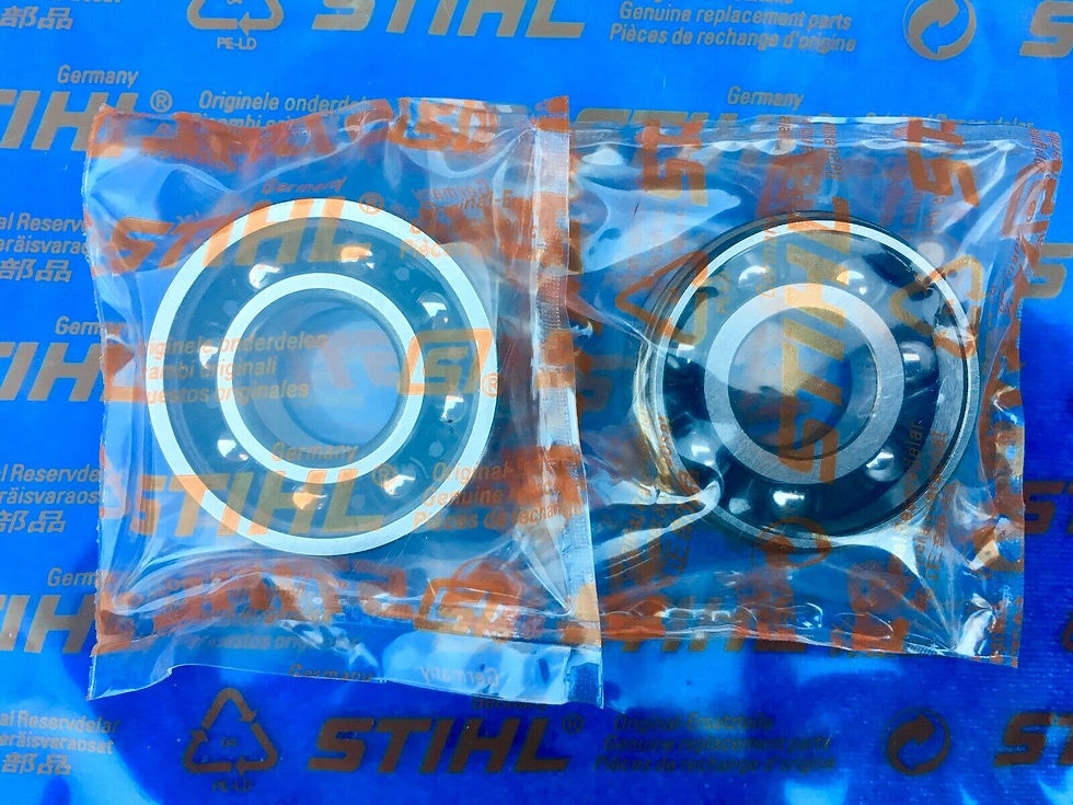 Thumbnail: STIHL Genuine 064,066,MS660 Case Bearing Set #9503 003 6676, 9523 003 4555