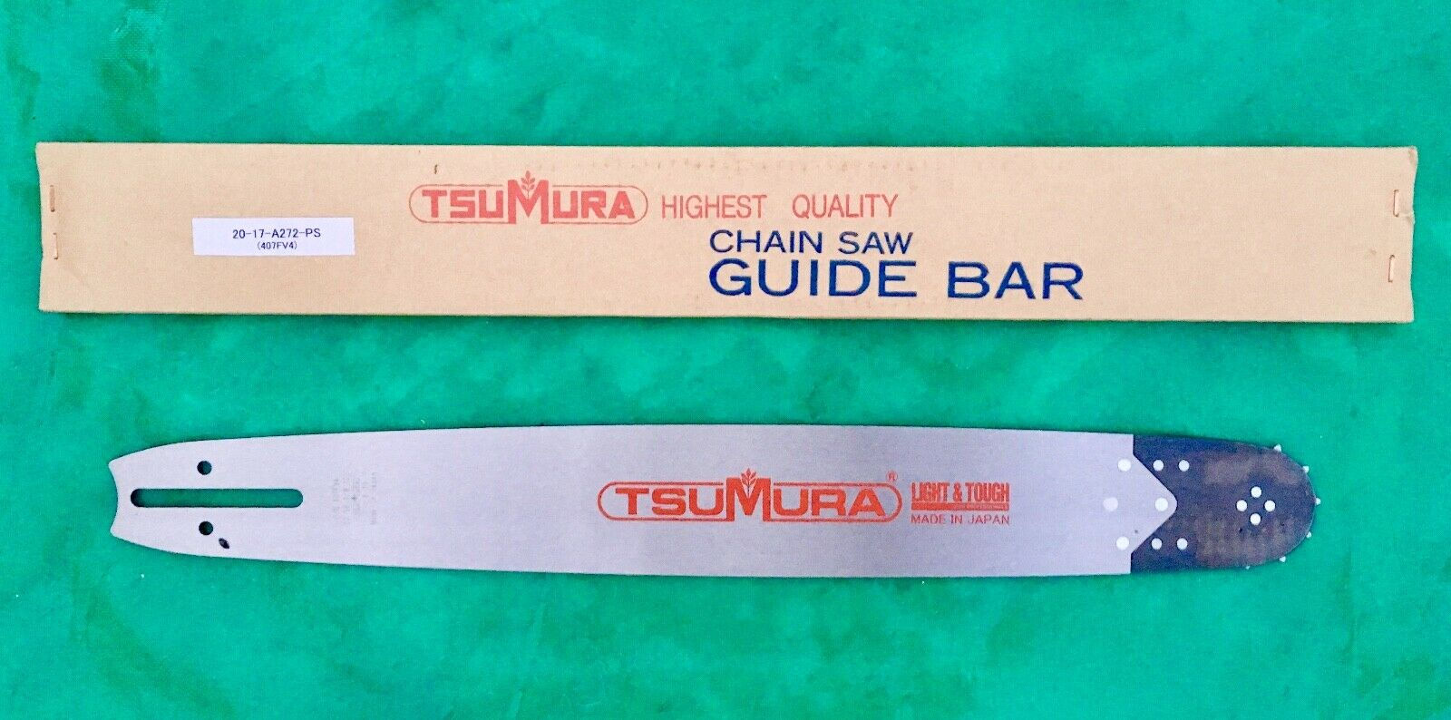 TSUMURA 20" Chainsaw Bar Premium Socket Tip - Suits HUSQVARNA Large Mount