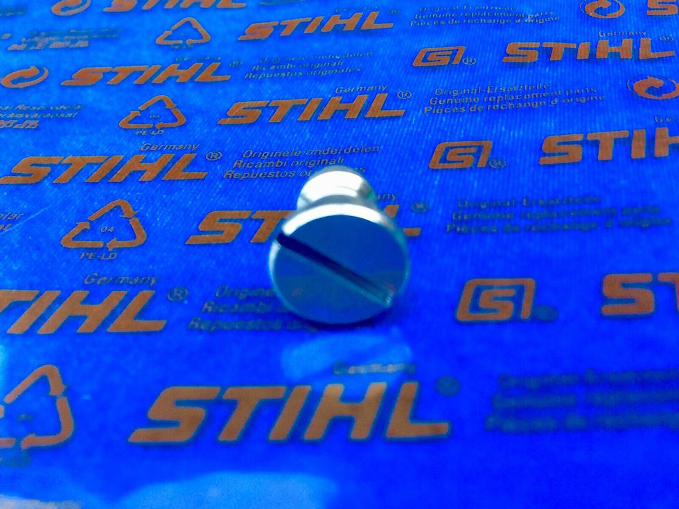 Thumbnail: STIHL 084 Special Slotted Air Cleaner Nut (Early Model) # 1124 141 8300