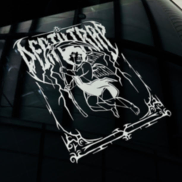 Deathtrap Back Glass.
