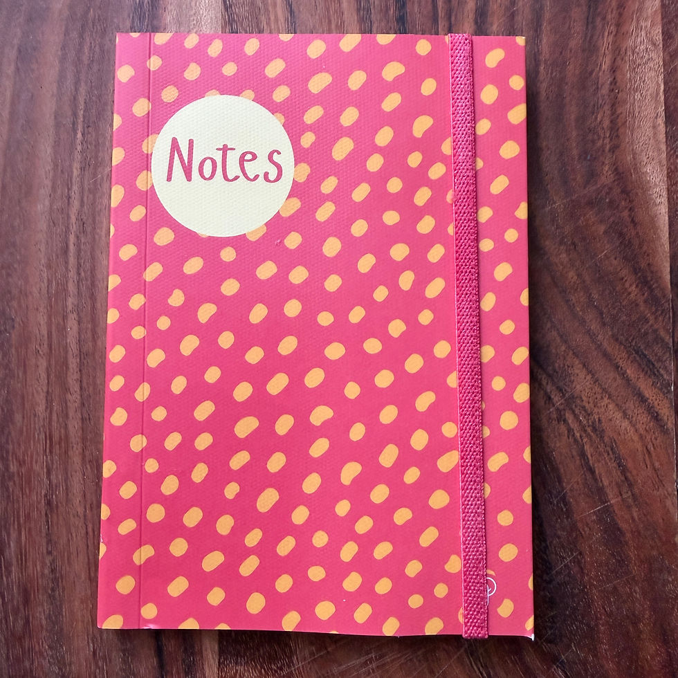 Thumbnail: A6 notebooks with durable cover and elastic closure in a range of designs.
