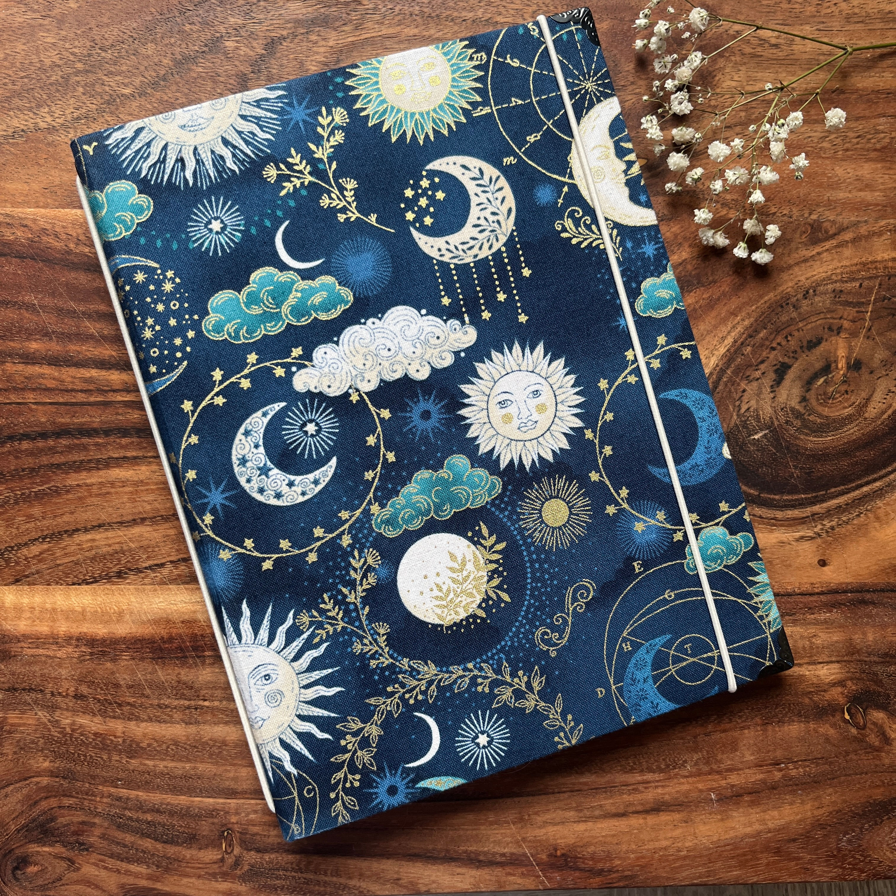 A5 Luna Celestial Refillable Notebook