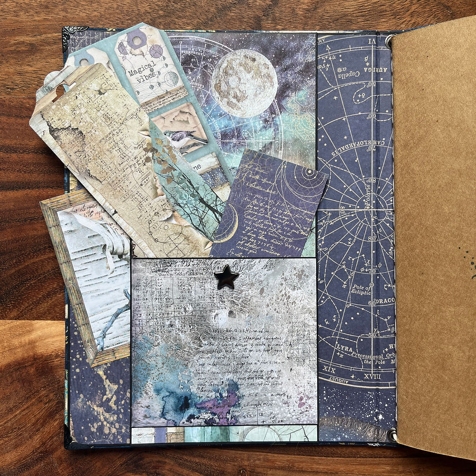 Thumbnail: A5 Refillable Notebook Storage Pocket