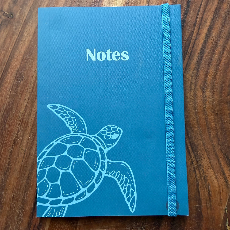 Thumbnail: A6 notebooks with durable cover and elastic closure in a range of designs.