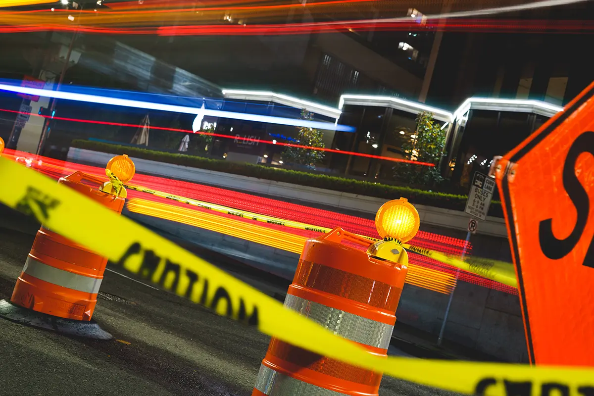 Mik Bromley Light Trail Photography