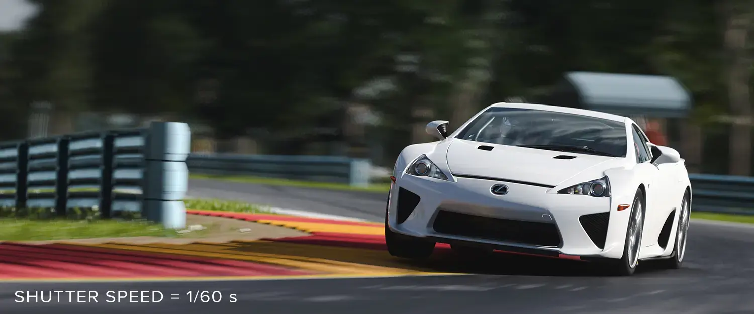GT 7 Spec II Scapes Shutter Speed 1/60s