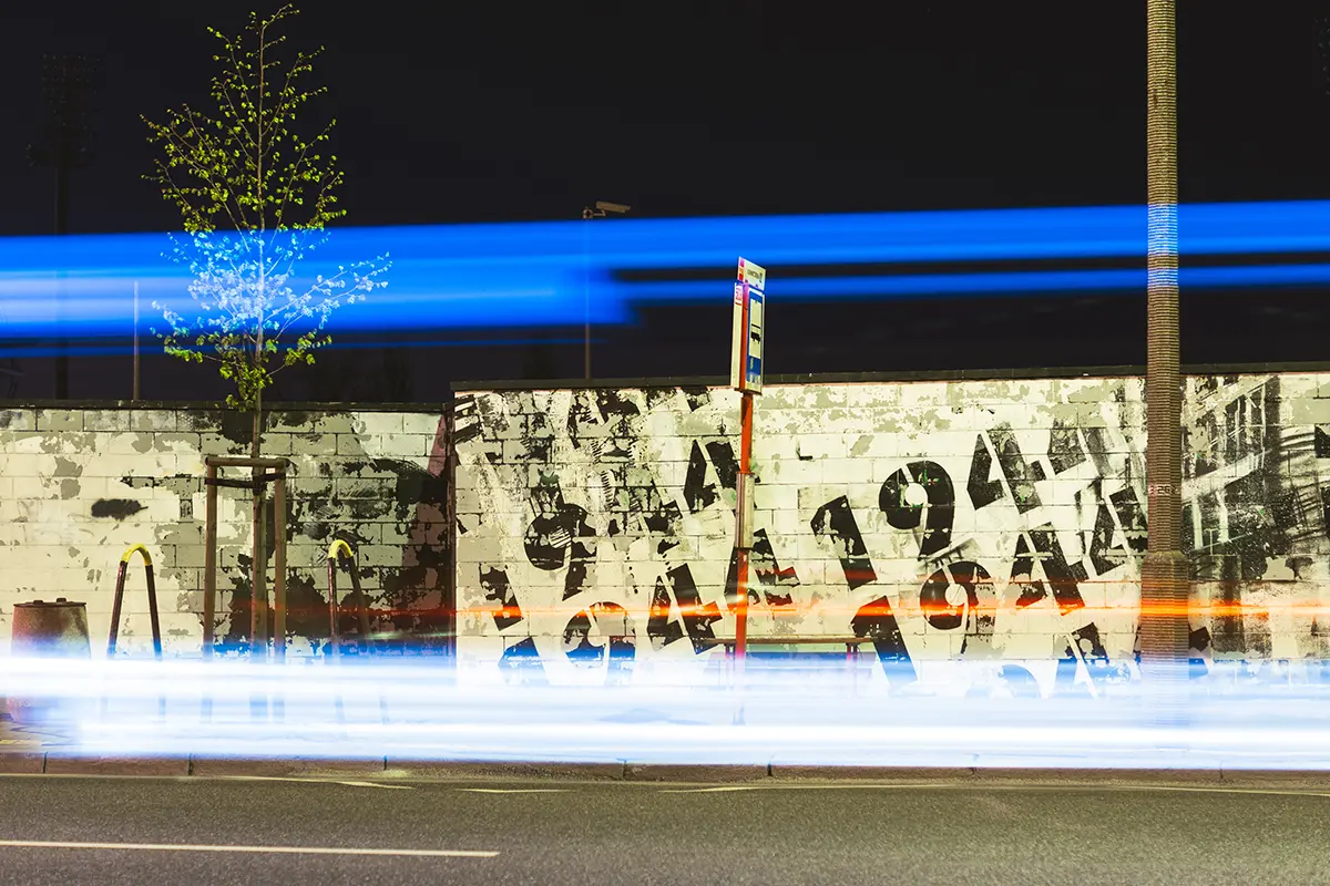Mik Bromley Light Trail Photography