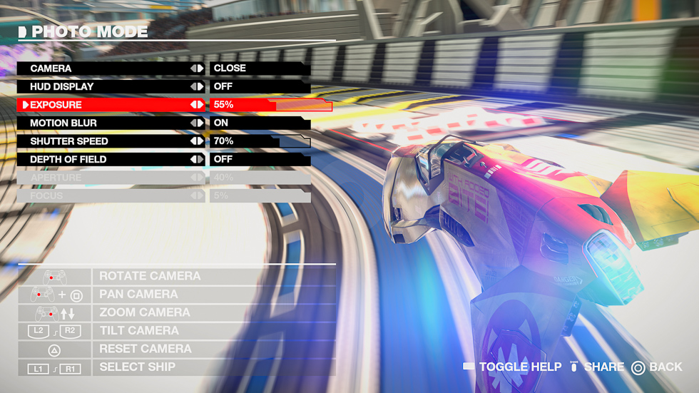 wipeout hd fury menu screen wipeout hd fury menu screen