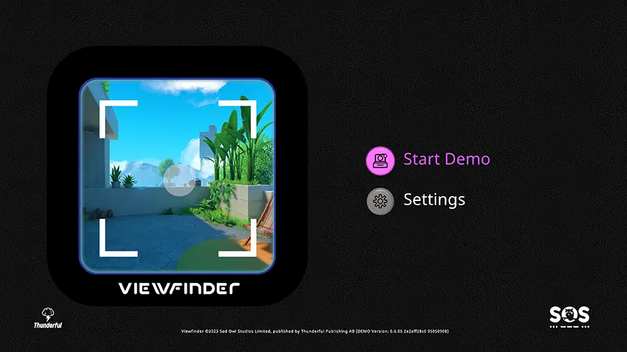 Viewfinder Camera UI