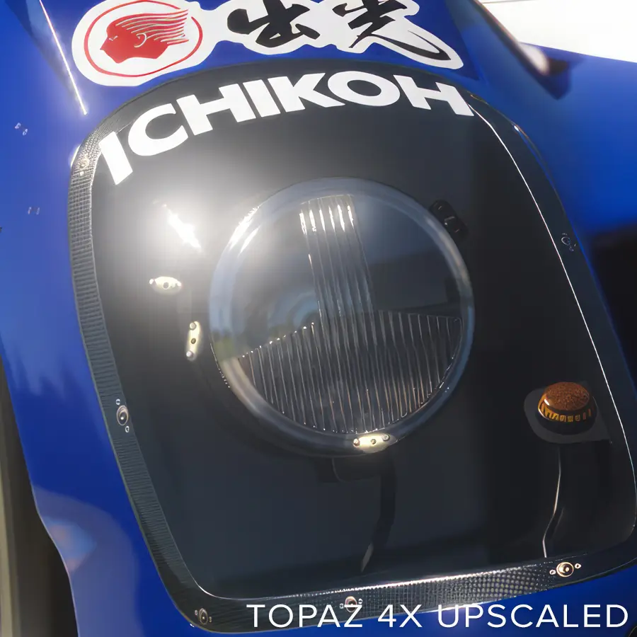 Gran Turismo 7 Topaz 4x Upscaling