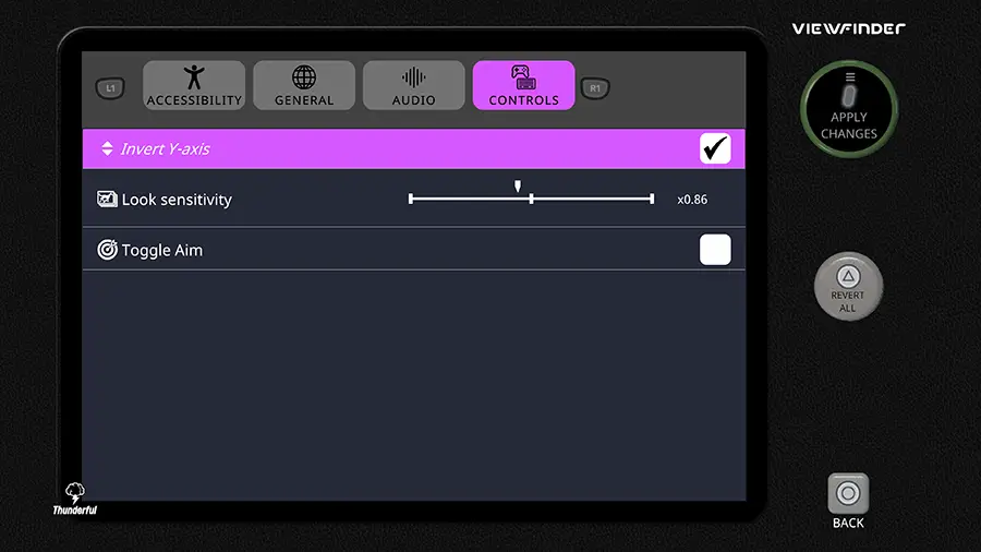 Viewfinder Camera UI