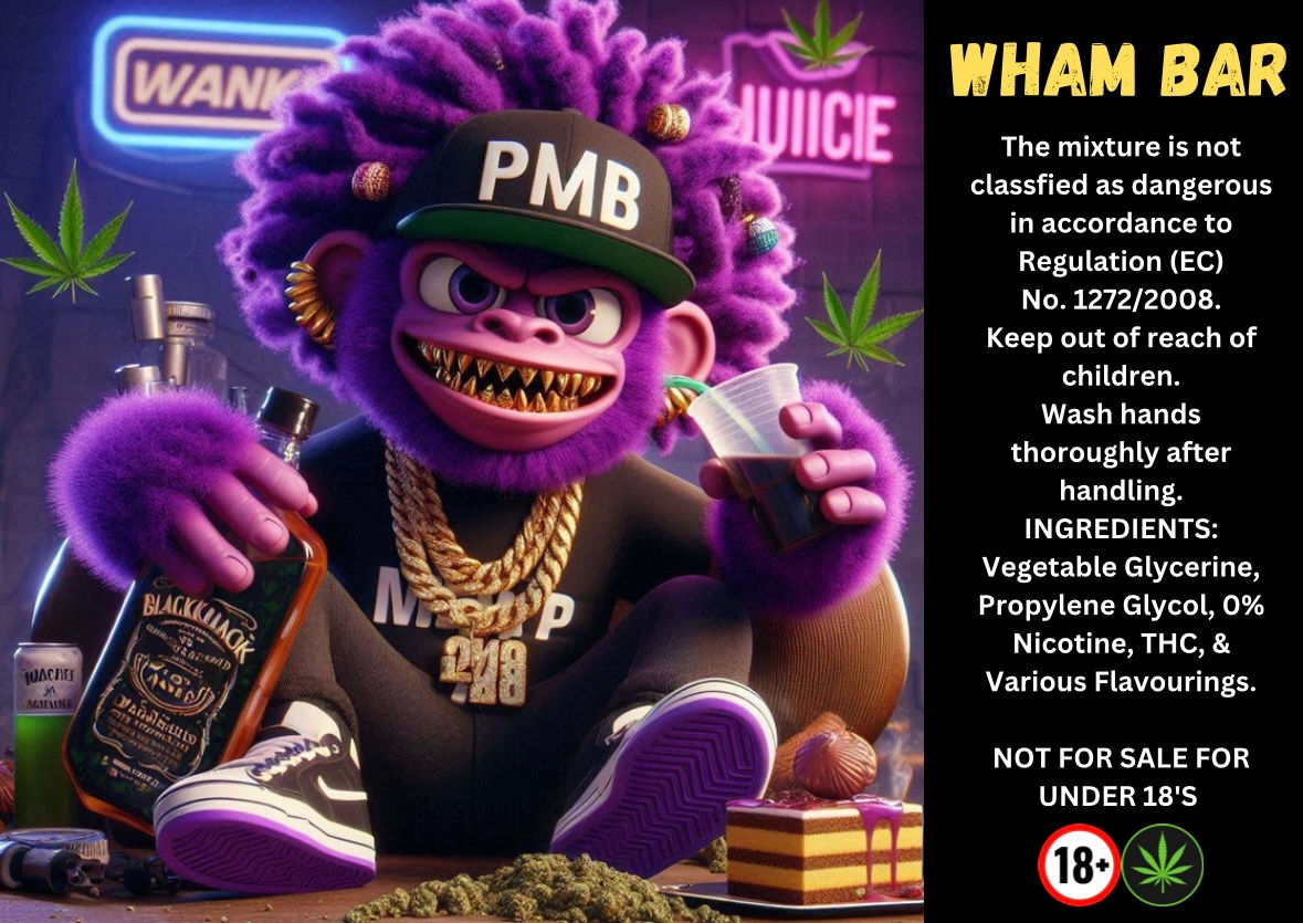 WHAM BAR PMB vape juice