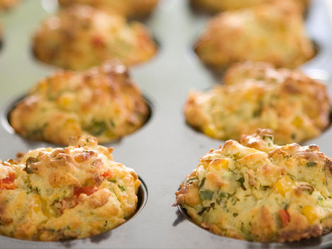 PUMPKIN CORN & YOGHURT MUFFINS