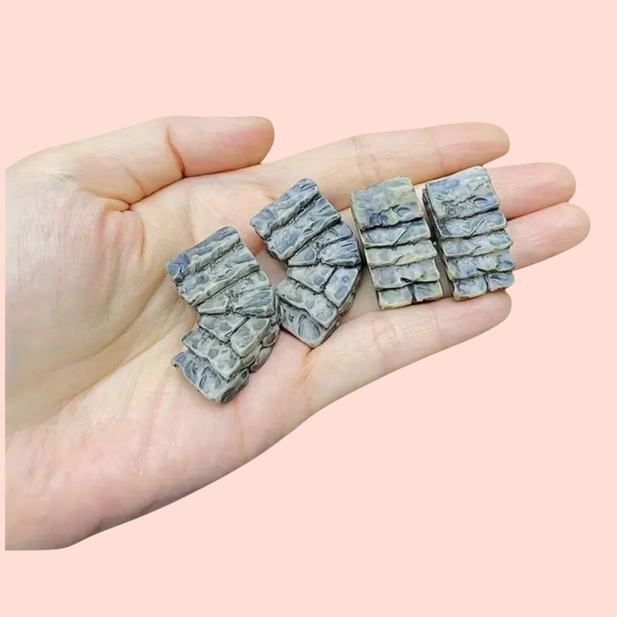 Escalones en miniatura de resina