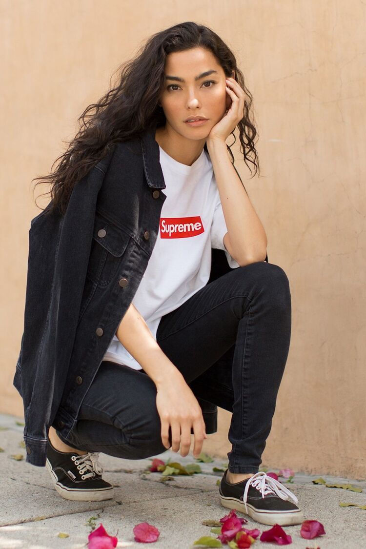 Thumbnail: Supreme Paris Box Logo Tee x Red Logo WHITE