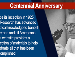 100th Anniversary of VA Research