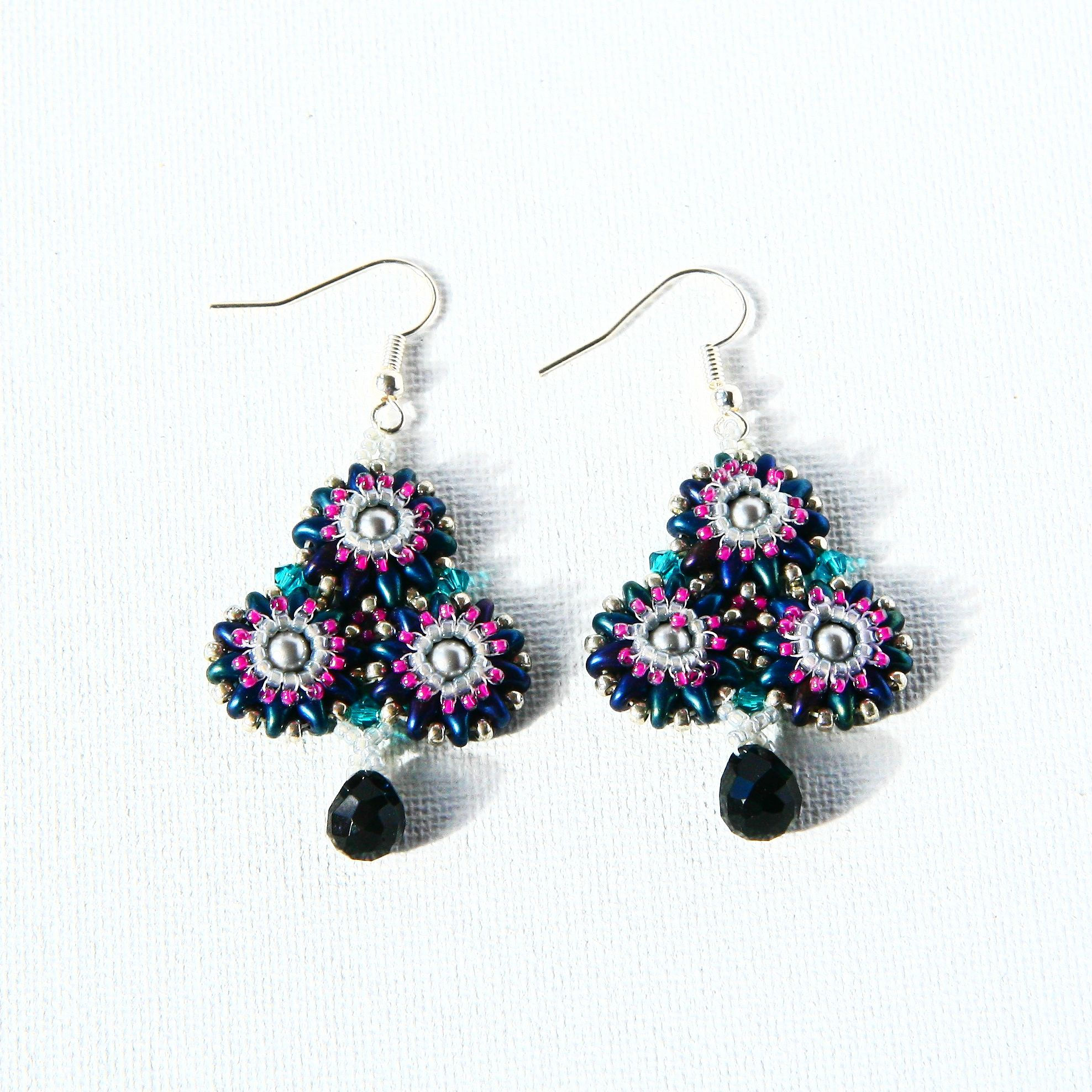 Trefoil earrings