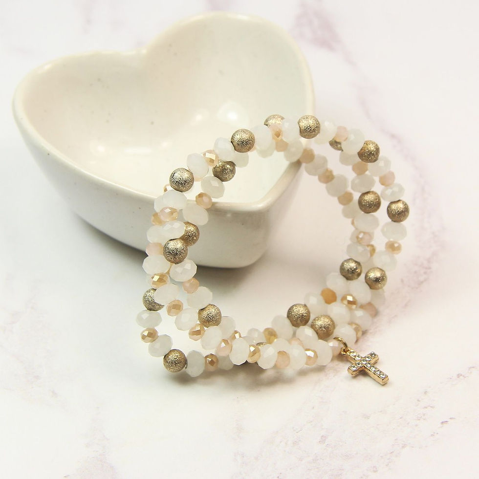Thumbnail: GOLDEN MOONLIGHT STACKING BRACELET