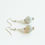 Thumbnail: Grey & white rhinestone earrings