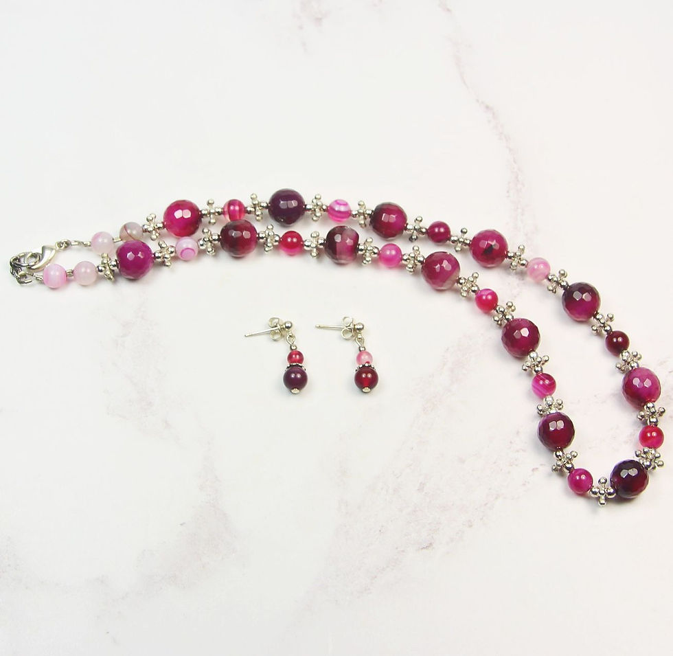 Thumbnail: ENCHANTED GARDEN NECKLACE SET