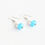 Thumbnail: Turquoise bead & silver earrings
