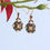 Thumbnail: Swarovski pearl bead weave earrings