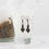 Thumbnail: Wooden bead earrings
