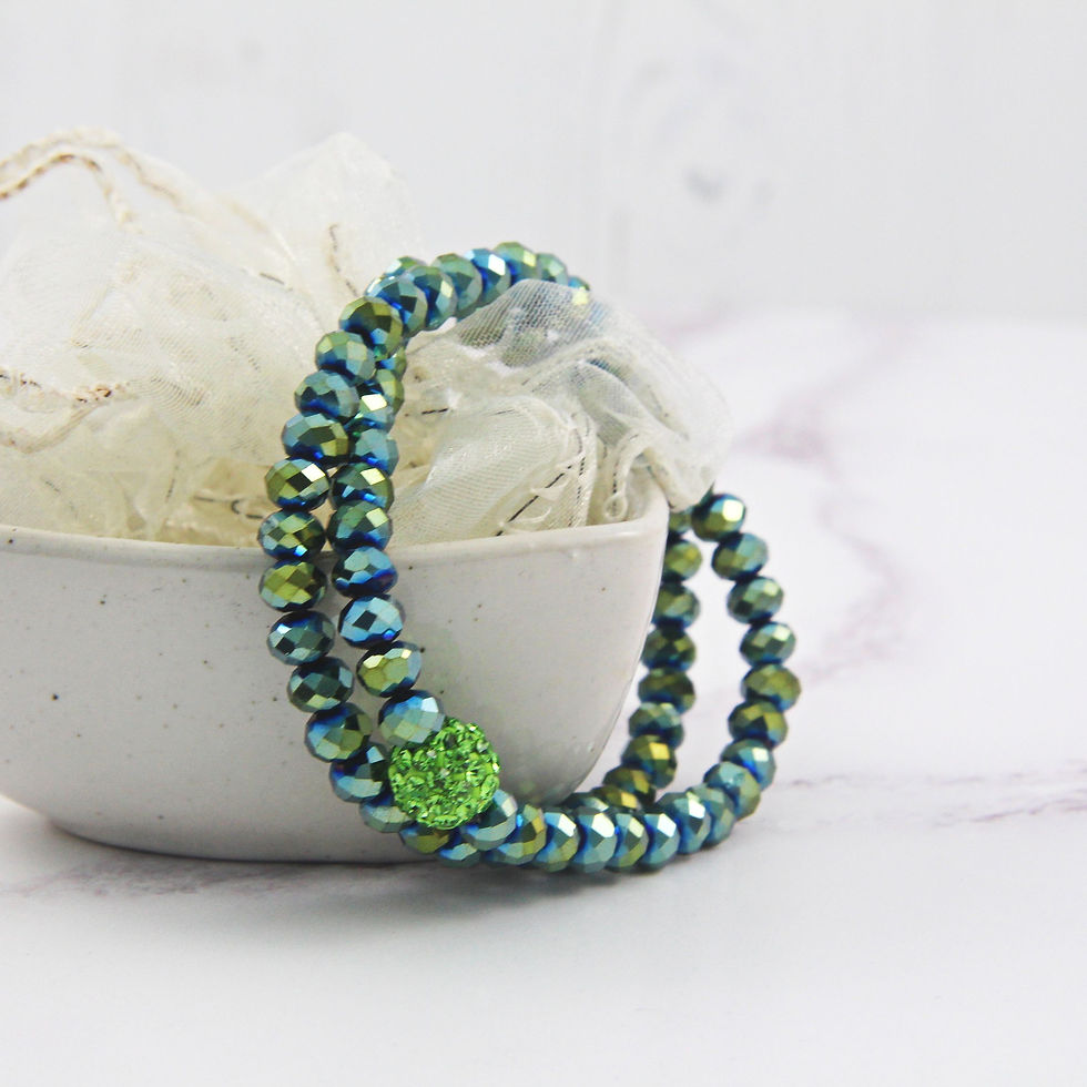 Green pixie bracelet