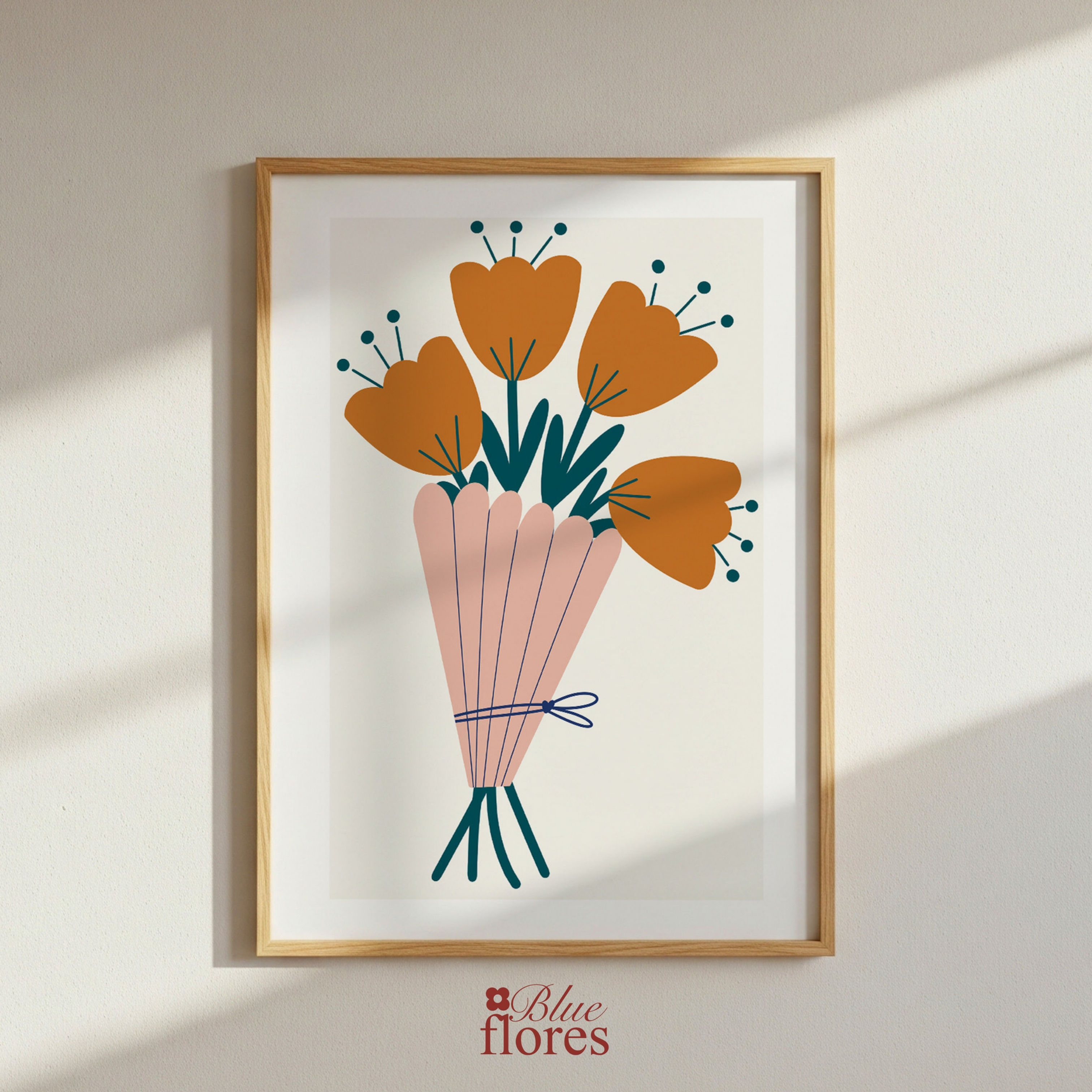 Affiche - Bouquet fleuri