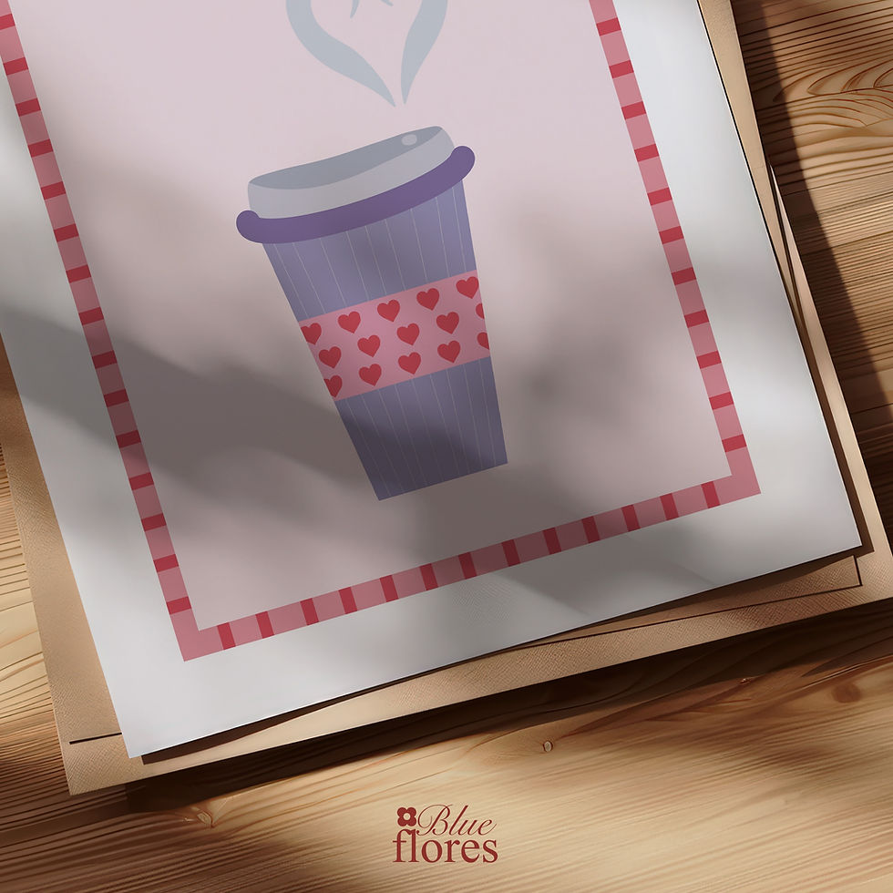 Miniature : Affiche - Love coffee